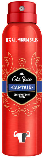 Dezodorant Old Spice Captain Body Spray 150 ml (8001090962935) - obraz 1