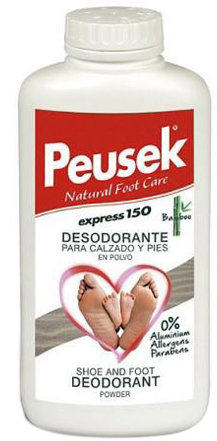 Пудра для ніг Peusek Express 150 Shoe and Foot Powder 150 г (8423872009094) - зображення 1