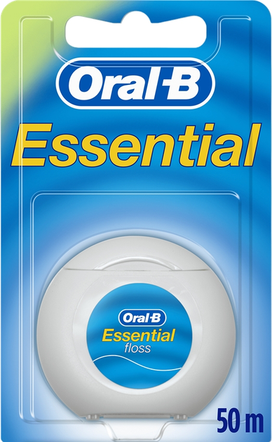 Зубна нитка Oral-B Essential М'ятна 50 м (5010622005029) - зображення 1
