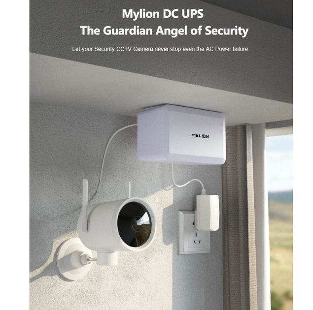 UPS ДБЖ для роутера/комутатора Mylion MU48W 12V, 2A, 8800mAh - зображення 6