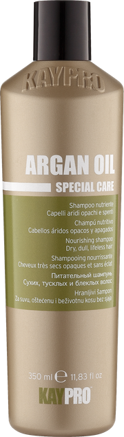 Шампунь з Аргановою олією для сухого волосся KayPro Argan Oil 350 мл - Фото 1 Шампунь з Аргановою олією для сухого волосся KayPro Argan Oil 350 мл - изображение 1