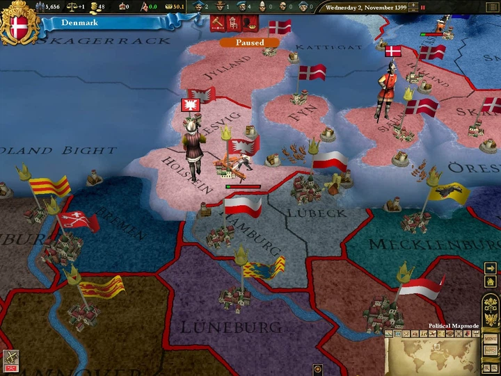 Дополнение Europa Universalis III: Heir to The Throne для ПК (Ключ активации Steam) - изображение 5