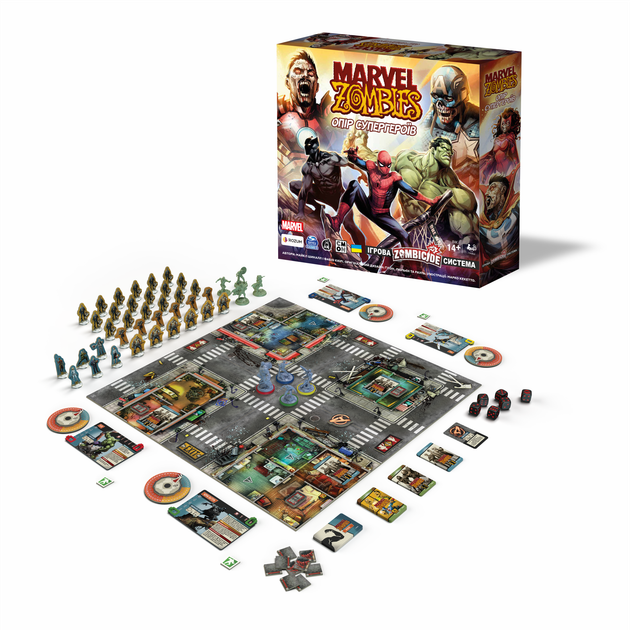 Настольная игра Rozum Marvel Zombies: Сопротивление Супергероев (R009UA) - изображение 2