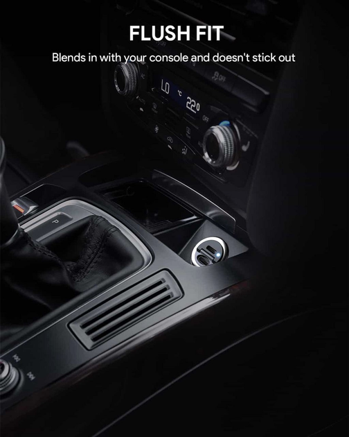 Ładowarka samochodowa AUKEY CC-A4 Dual Port USB-C 30W PD Car Charger - obraz 5
