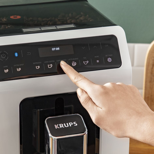 Кофемашина KRUPS Evidence White EA890110 - изображение 4