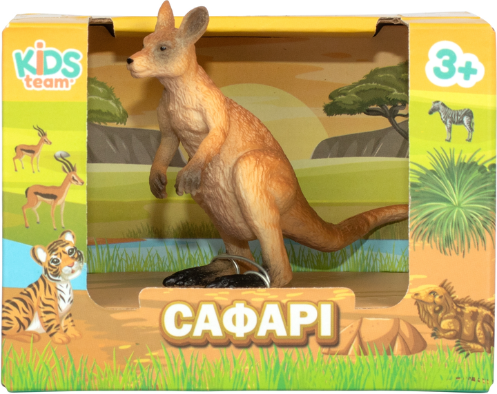 Игрушка фигурка фигурка Kids Team Сафари Кенгуренок (Q9899-A92_1 ...