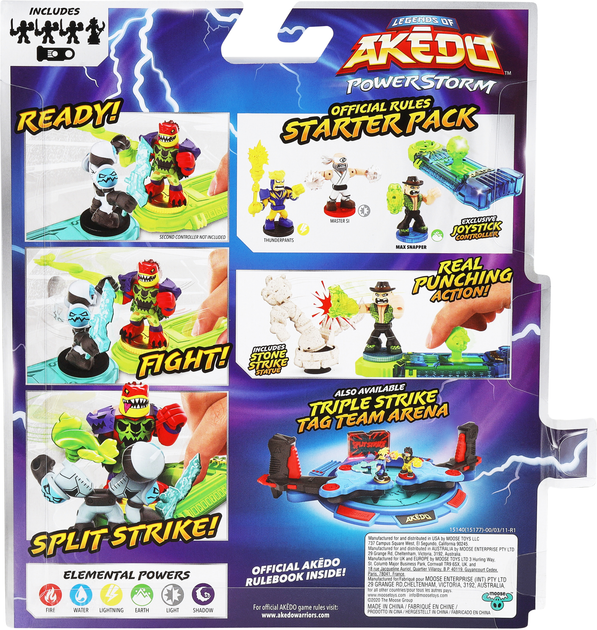 Стартовый набор Akedo Power Storm Мощный панч (630996151778) – игрушки ...