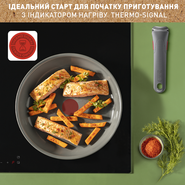 Набор сковородок со съемной ручкой Tefal Ingenio Renew (24 см, 28 см) (L2609502) - изображение 5