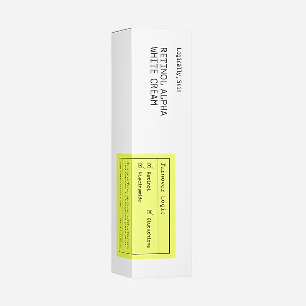 Осветляющий крем с ретинолом и арбутином LOGICALLY, SKIN Retinol Alpha White Cream 200 мл - изображение 2