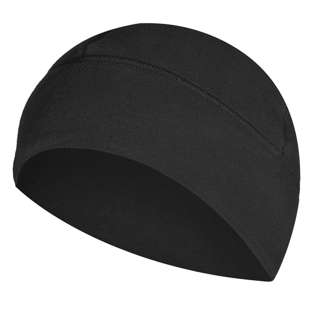 Флісова зимова шапка тактична Camotec Beanie 2.0 Himatec Pro Чорна L - зображення 1