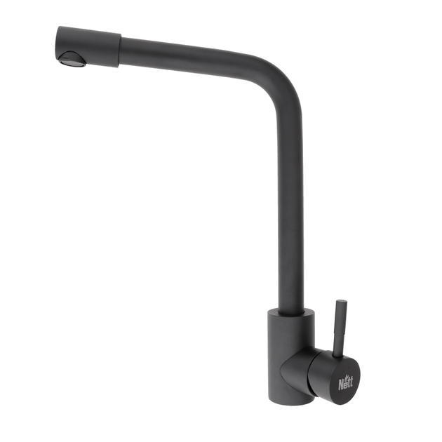 Кухонная мойка с крылом Nett NB-6045(R) 60×45 из нержавейки + смеситель Nett-33 + дозатор + корзина (043125-1) - изображение 7