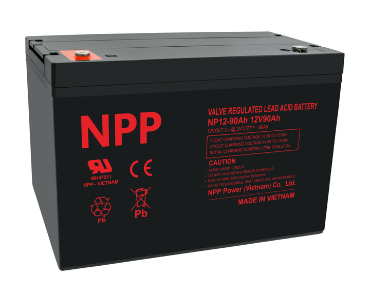 Батарея аккумуляторная NPP NP12-90Ah 12V - изображение 1