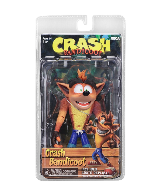 Crash Bandicoot Action Figure NECA