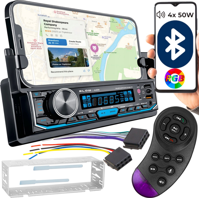 Radio samochodowe Blow AVH-8970 (78-357#) (5900804126195) - obraz 4