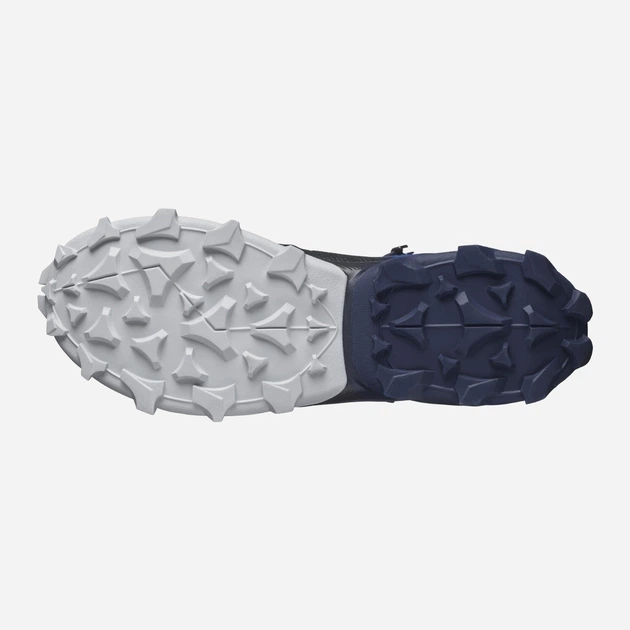 Buty trekkingowe męskie Gore-Tex Salomon CROSS OVER CHUKKA GTX Turkish Sea/N 412829 40 (7US) 25 cm Granatowe (193128543839) - obraz 4