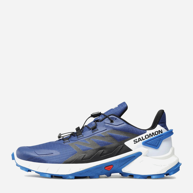 Чоловічі кросівки для бігу Salomon Supercross 4 473157 41.5 (8US) 26 см Темно-сині (195751417433) - зображення 4