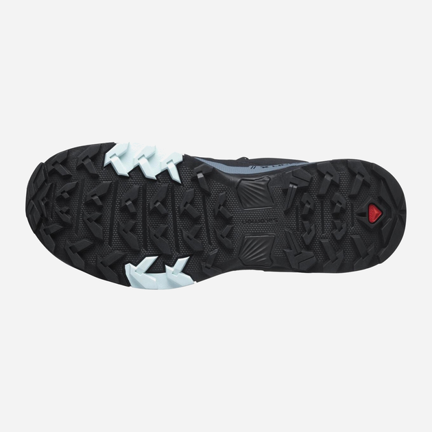 Buty trekkingowe damskie z membraną Salomon X ULTRA 4 GTX W 412896 40 (8US) 25 cm Czarne (193128533793) - obraz 6