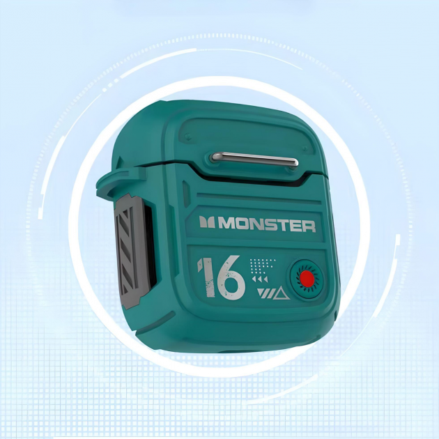 Навушники Monster XKT16 Green - зображення 2
