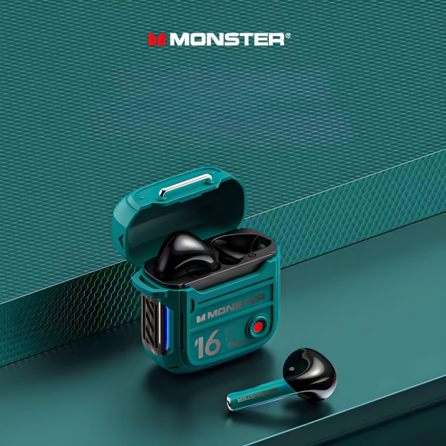 Навушники Monster XKT16 Green - зображення 3