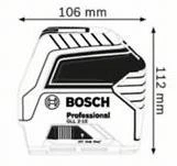 Линейный лазерный нивелир Bosch GLL 2-10 Professional (0601063L00) - Фото 2 Линейный лазерный нивелир Bosch GLL 2-10 Professional (0601063L00) - изображение 2