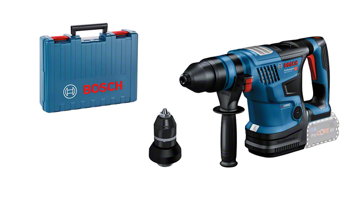 Аккумуляторный перфоратор Bosch GBH 18V-34 CF Solo (0611914021) - Фото 1 Аккумуляторный перфоратор Bosch GBH 18V-34 CF Solo (0611914021) - изображение 1