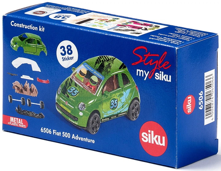 Zestaw do zabawy Siku Fiat 500 Adventure (4006874065066) - obraz 8
