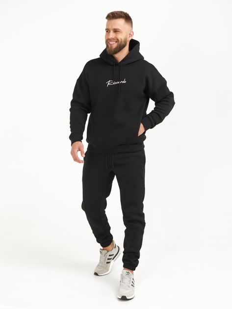 Спортивный костюм флисовый мужской Riccardo KM-HW02 L Черный ...