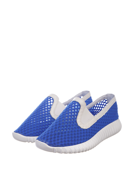 Слипоны низкие Injers 36 Синий Inj155-09blue (модель: Inj155-09blue) - изображение 1