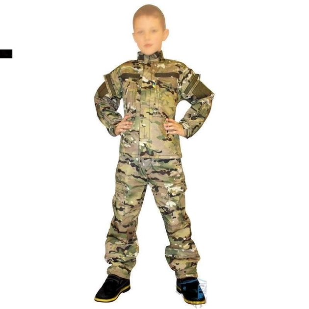 Дитяча військова форма Pancer Protection камуфляж мультикам 34 - зображення 1