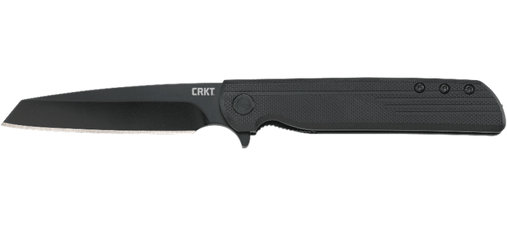 Щоденний EDC ніж CRKT LCK + TANTO BLACKOUT 3802K - зображення 1