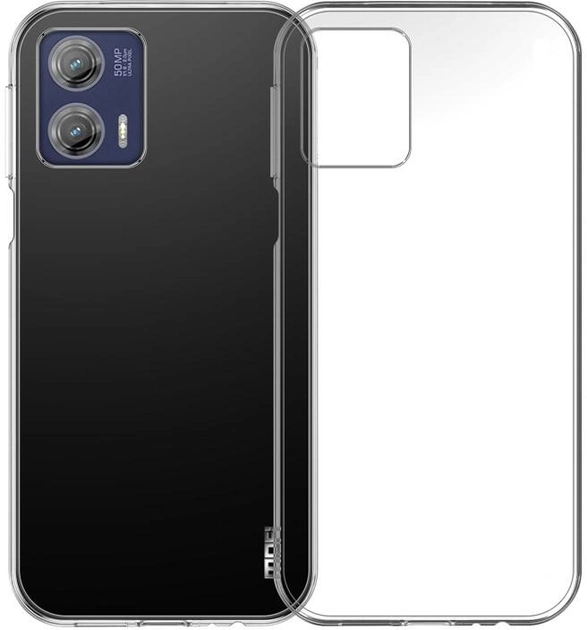 Etui plecki Beline Clear do Motorola Moto G73 5G Transparent (5905359814931) - obraz 1