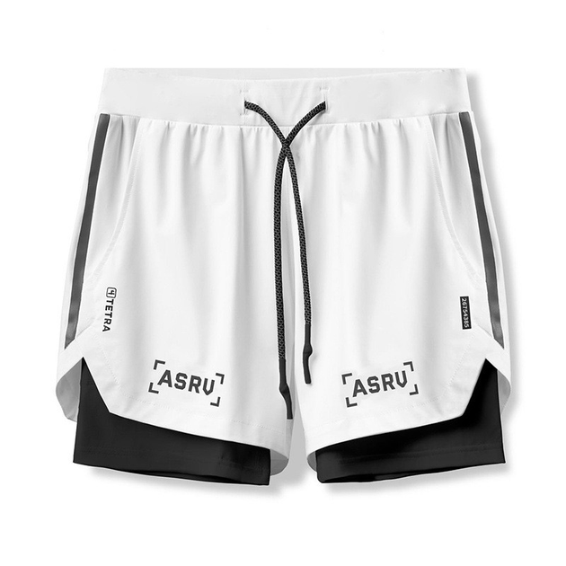Белые шорты с тайтсами ASRV 3435 2XL Белый от продавца: Markkor – в ...