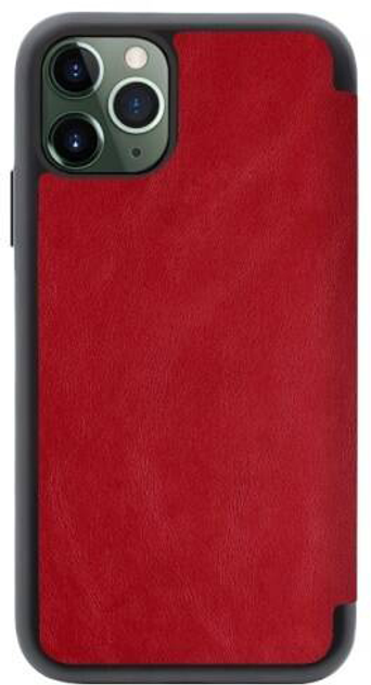 Etui z klapką Beline Leather Book do Apple iPhone 11 Pro Red (5903657570054) - obraz 2