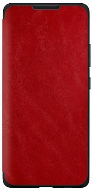 Etui z klapką Beline Leather Book do Apple iPhone 12 Pro Max Red (5903657574946) - obraz 1