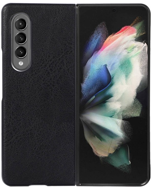 Панель Beline Leather Case для Samsung Galaxy Z Fold 3 Black (5904422911645) - зображення 1