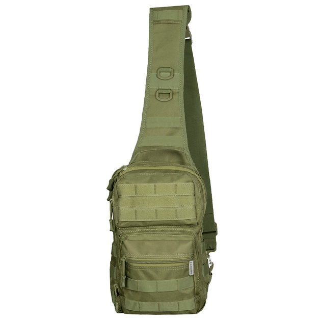 Тактическая универсальная однолямочная сумка Camotec COB Sling Олива - изображение 1