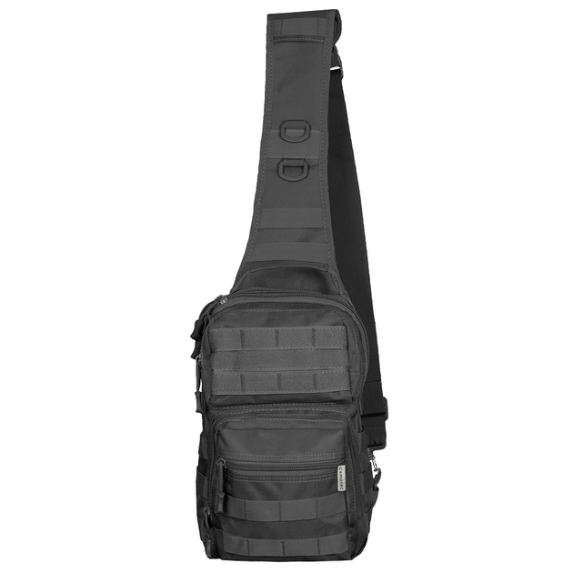 Тактическая универсальная однолямочная сумка Camotec COB Sling Black - изображение 1