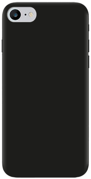 Etui plecki Beline Silicone do Apple iPhone 7/8/SE 2020 Black (5904422913984) - obraz 1