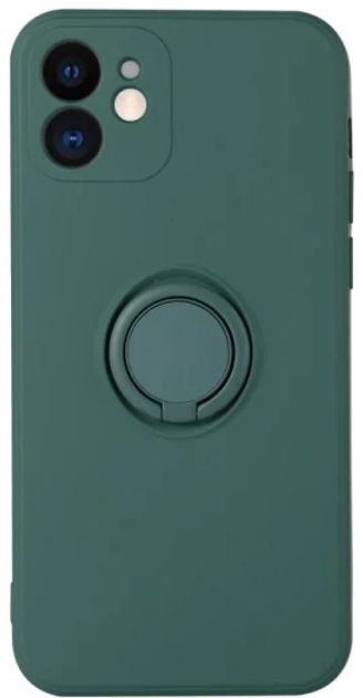 Панель Beline Silicone Ring для Apple iPhone 12 mini Green bottle (5903919069418) - зображення 1