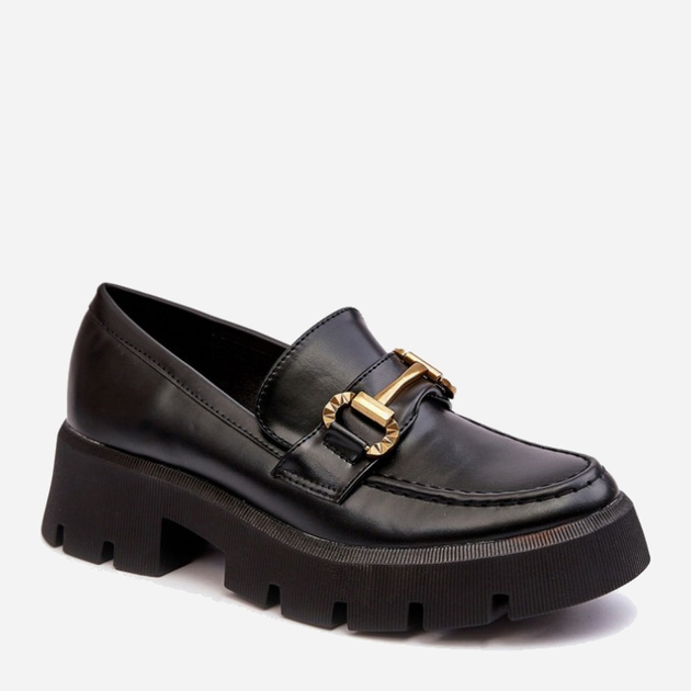 Loafersy damskie Peuria 36 Czarne (5905677953510) - obraz 2