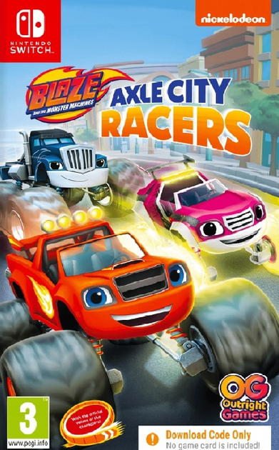 Гра Nintendo Switch Blaze and the Monster Machines: Axle City Racers (Електронний код) (5060528039024) - зображення 1