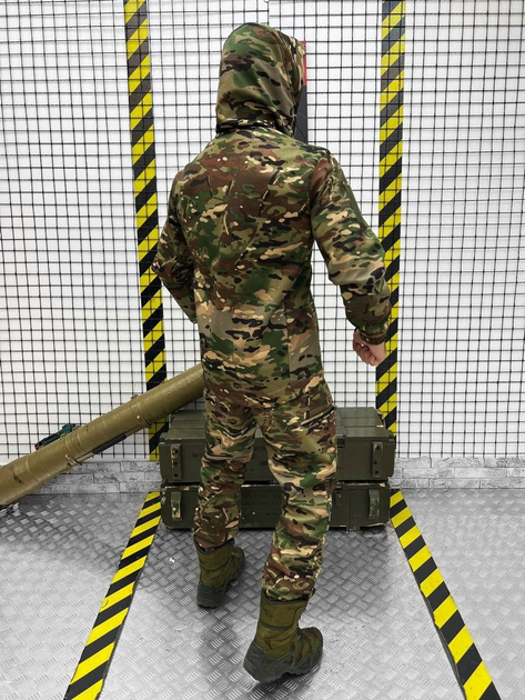 Тактичний теплий військовий комплект Aura ( Куртка + Штани ), Камуфляж: Мультикам, Розмір: M - зображення 2
