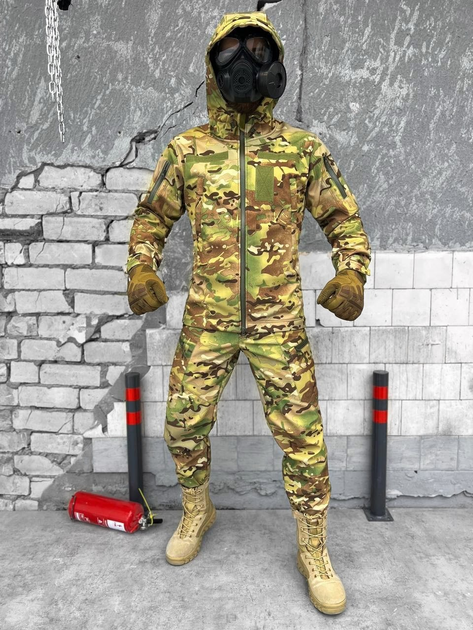 Тактичний теплий військовий комплект Texpl ( Куртка + Штани ), Камуфляж: Мультикам, Розмір: S - зображення 1