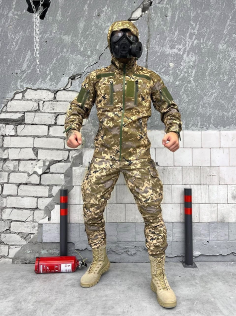 Тактичний теплий військовий комплект Squad ( Куртка + Штани ), Камуфляж: Піксель, Розмір: XS - зображення 1