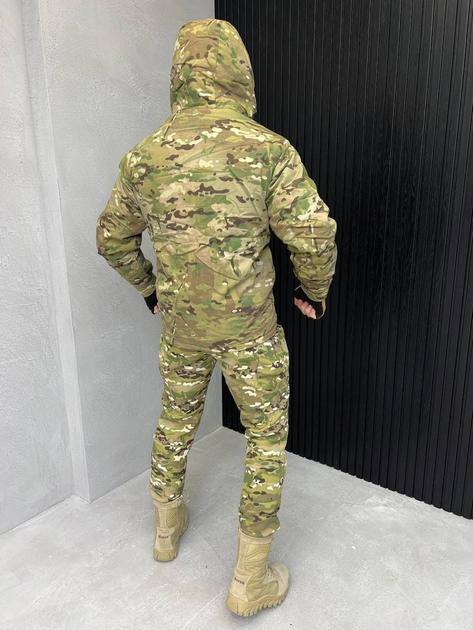 Тактический теплый военный комплект Rehub ( Куртка + Штаны ), Камуфляж: Мультикам, Размер: XXL - изображение 2