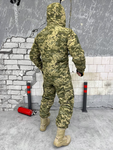 Тактический зимний военный комплект Squad ( Куртка + Штаны ), Камуфляж: Пиксель ВСУ, Размер: XL - изображение 2