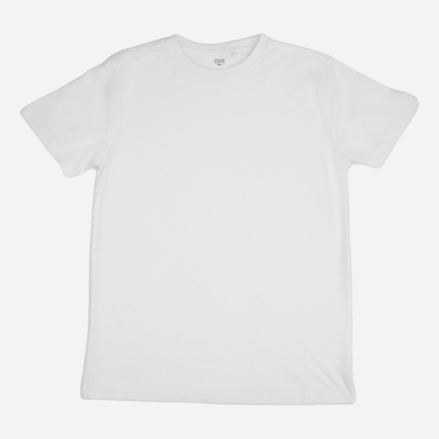 T-shirt młodzieżowy chłopięcy OVS 1785591 146 cm Biały (8057274830286) - obraz 1