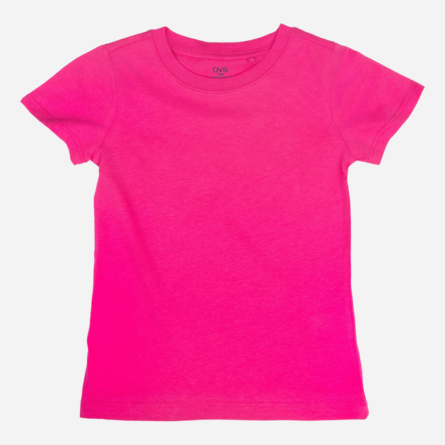 T-shirt dziecięcy dla dziewczynki OVS 1785704 110 cm Różowy (8057274831726) - obraz 1