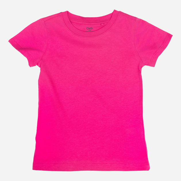 Дитяча футболка для дівчинки OVS 1785704 122 см Рожева (8057274831740_EU) - зображення 1