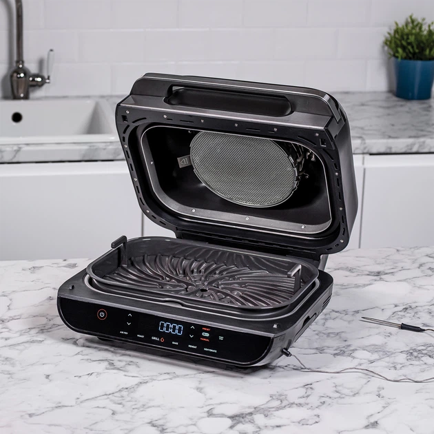 Гриль Ninja Foodi MAX Health MultiGrill & Air Fryer AG551EU – фото